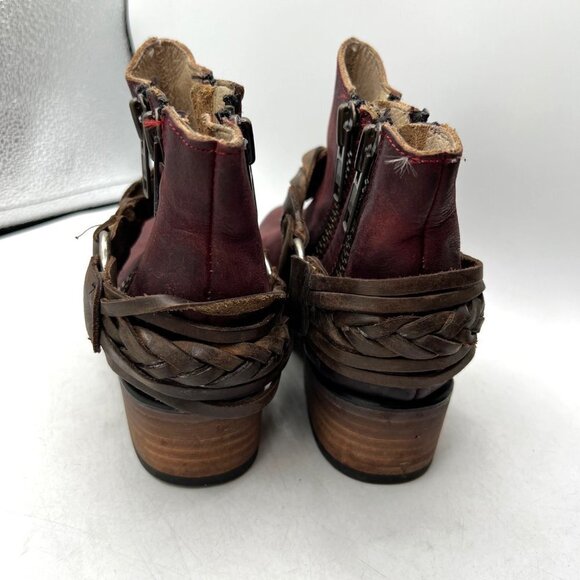 Freebird by Steven Clash Leather Ankle Boot Size 6 - Picture 5 of 13